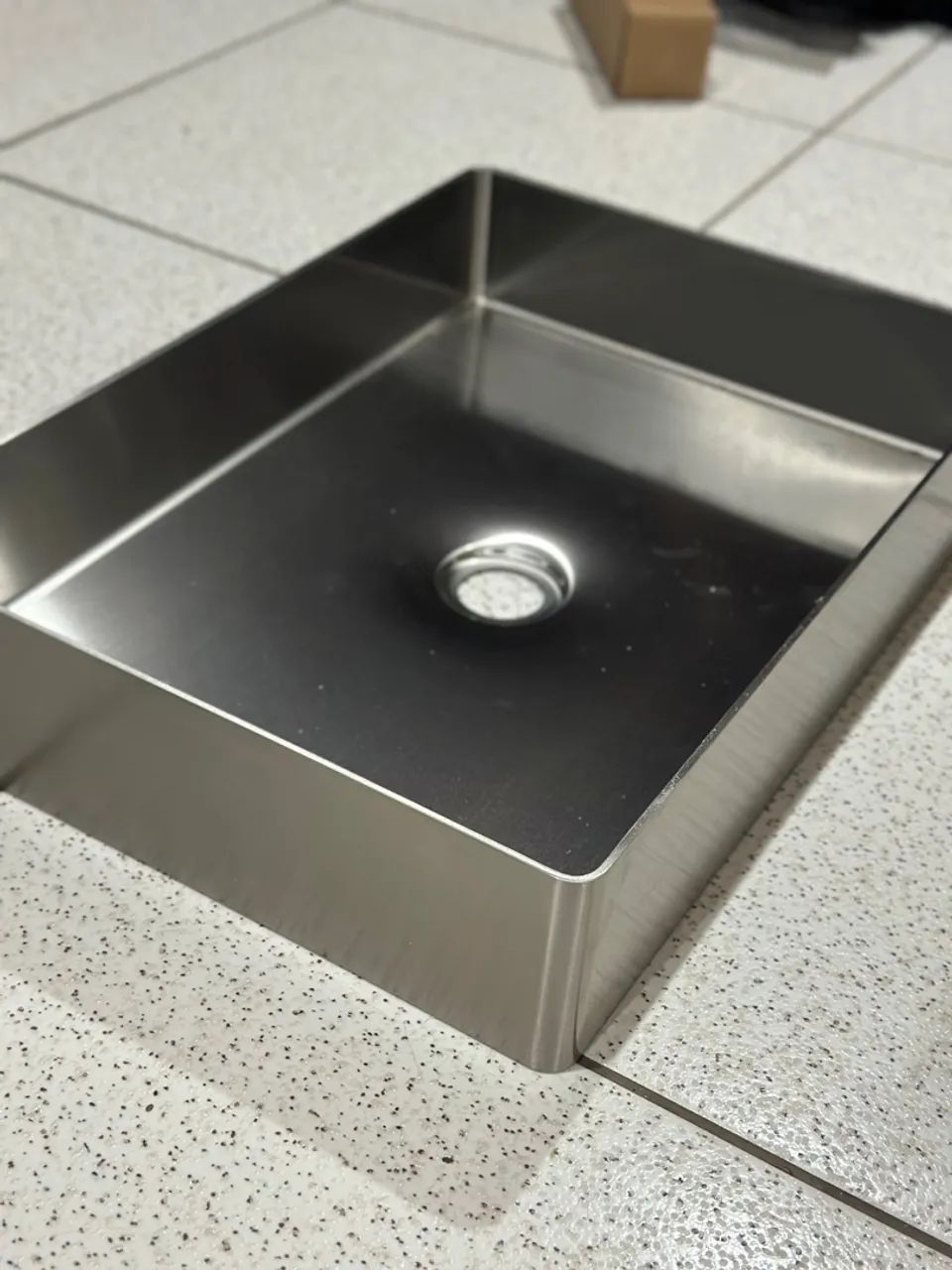Cuba de aço inox 304 nova - SILVER
