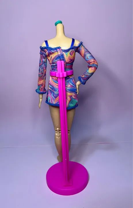 Vestido Barbie Fashionista 206 - Foto 2