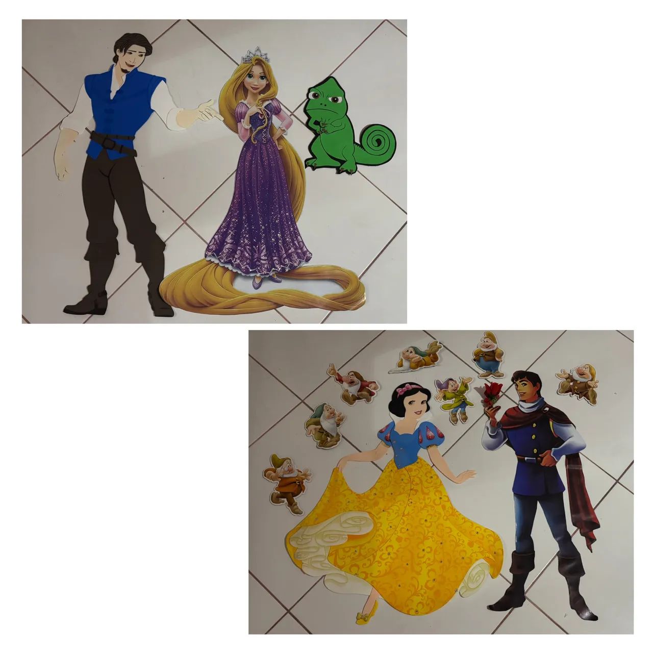 Princesas e príncipes painel (todos) - Foto 2