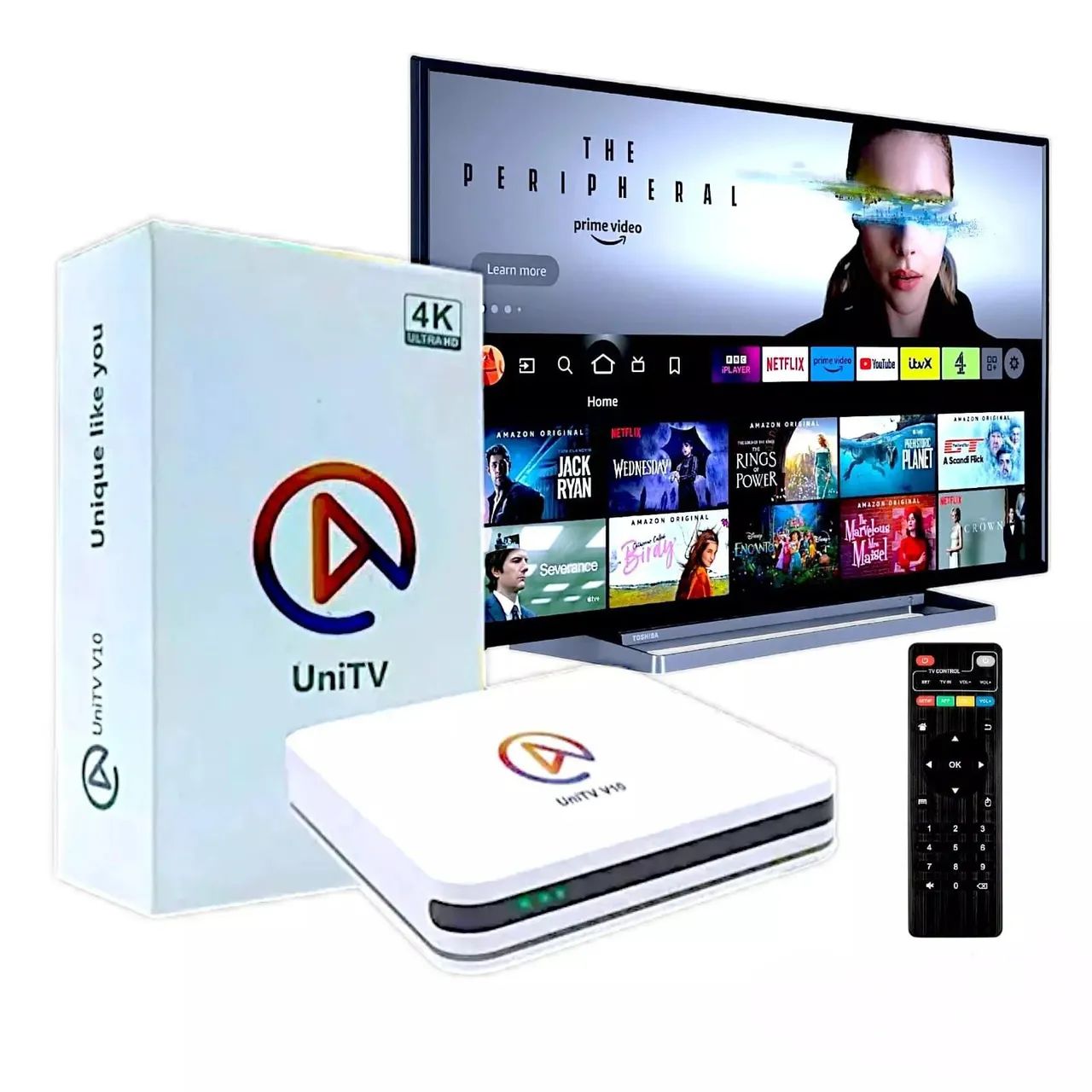 Unit tv v10 64313237042434120