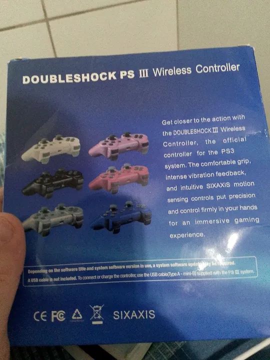 Controle PS3 - Novo - Foto 3