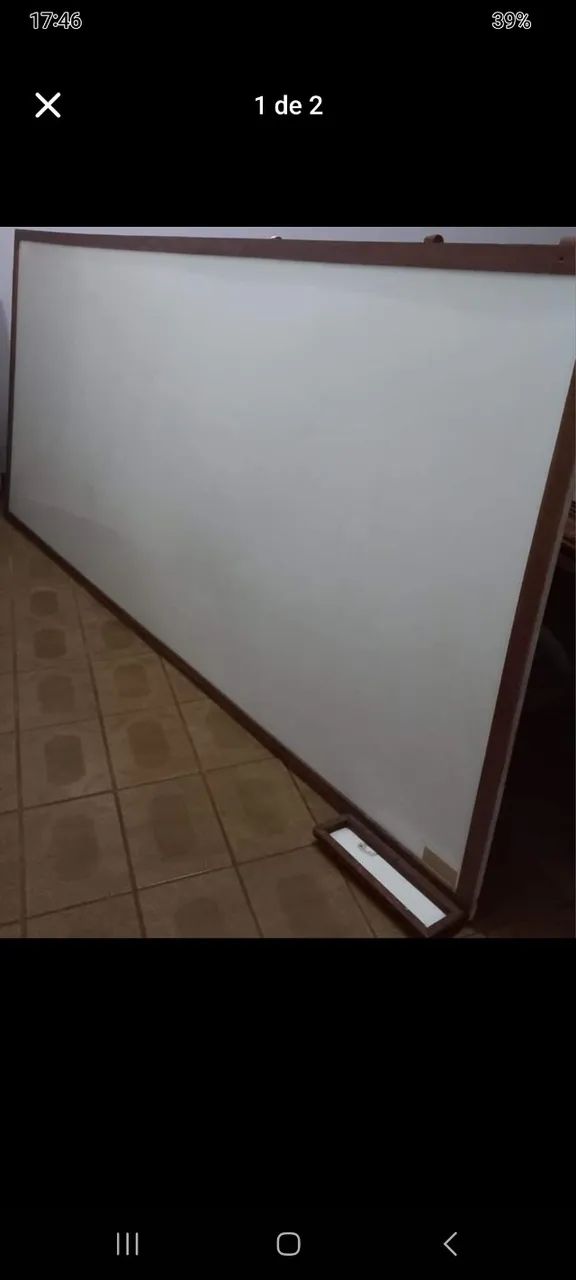 Quadro branco para sala de aula 