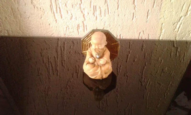 Buda Estatua Miniatura Decorativa