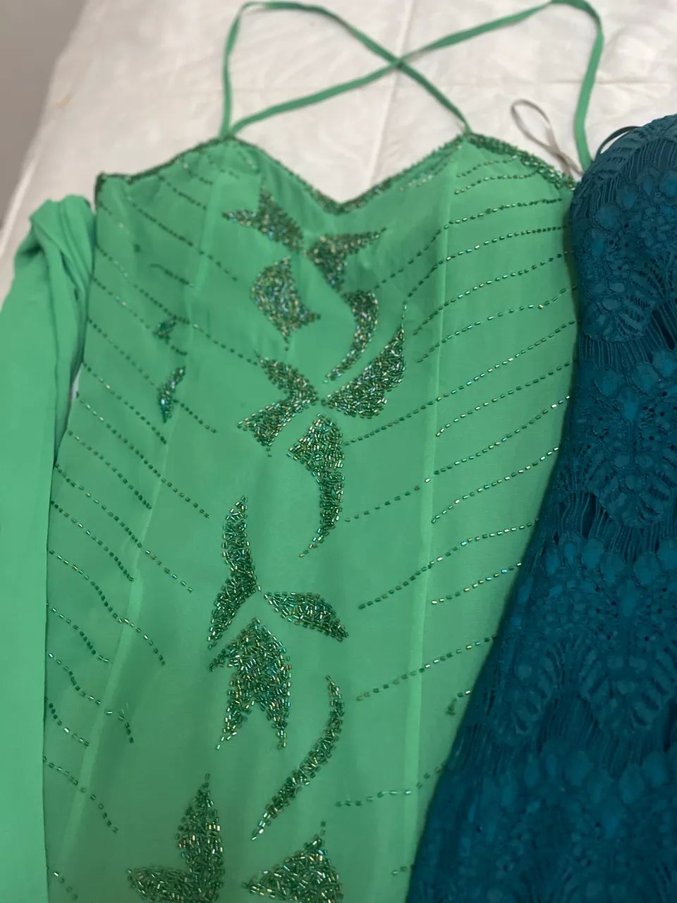 Vestidos de festa verde 
