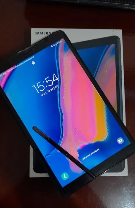 Tablet A Galaxy Samsung com caneta S Pen.