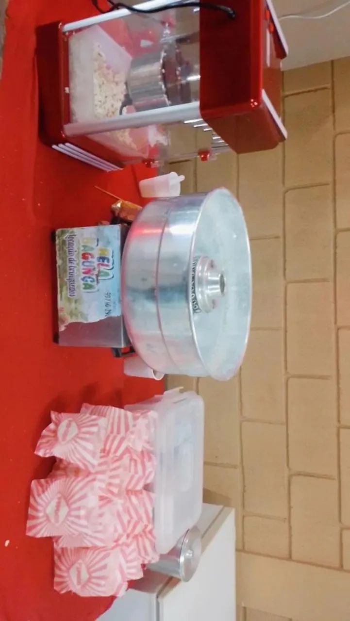 Alugamos Maquina de algodão doce e pipoqueira com ou sem o monitor  - Foto 2