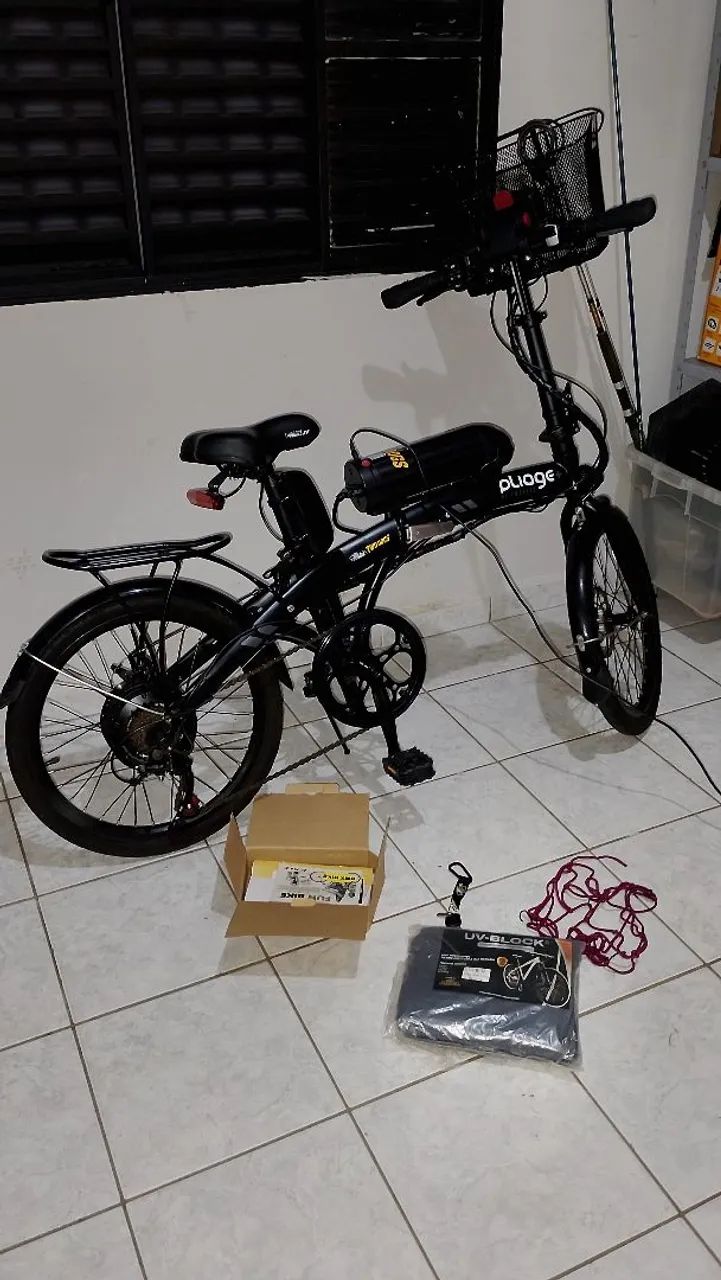 Bicicleta Elétrica Dobrável Pliage - Foto 2