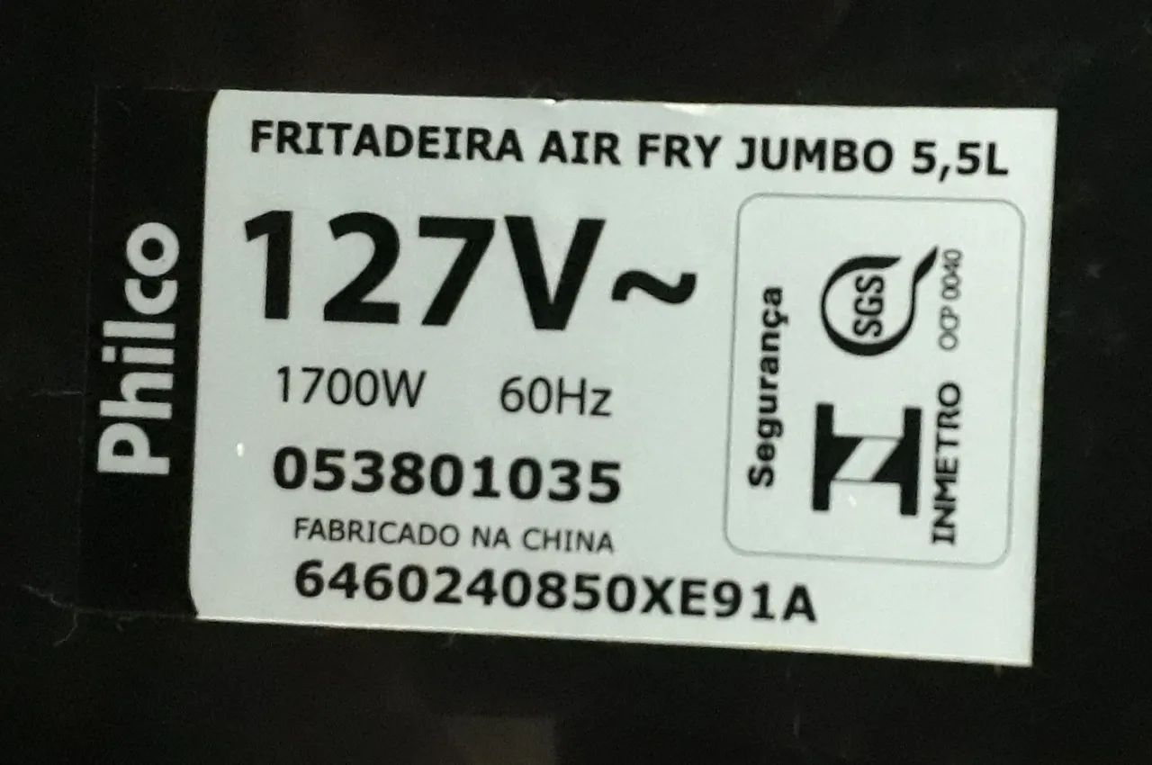 Fritadeira Elétrica Jumbo 5.5 litros - Cozinha Prática e Saudável - Foto 4