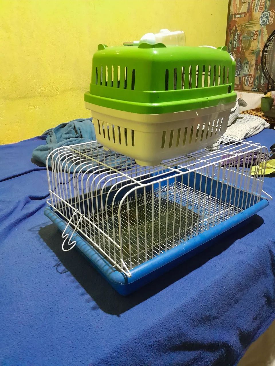 Gaiola de hamister e porquinho da Índia  - Foto 3