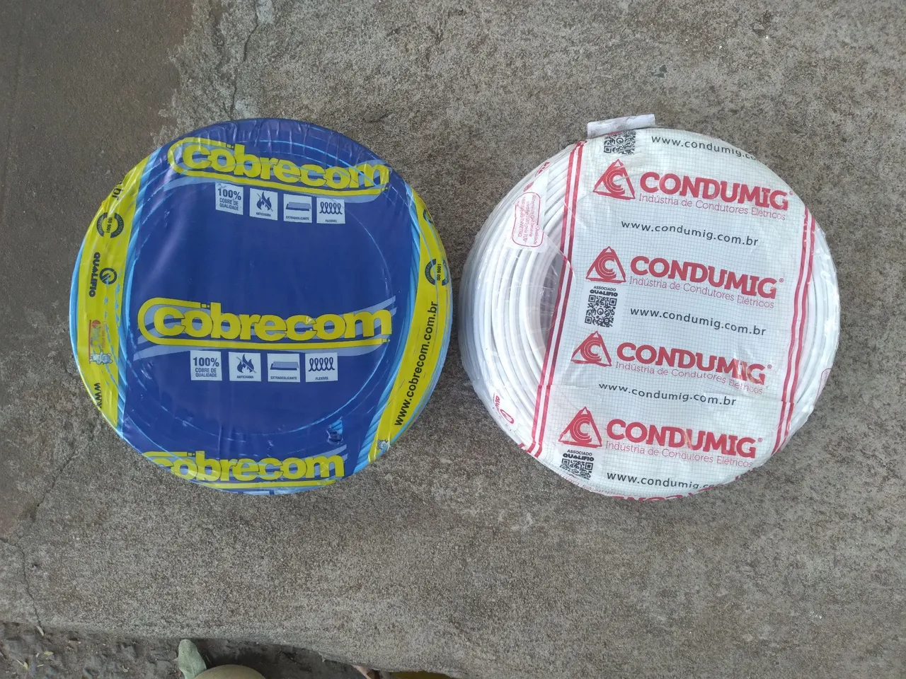 Cabos Elétricos Cobrecom e Condumig 4.mm