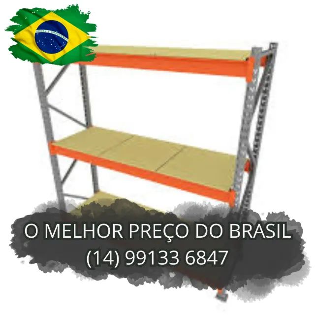 Porta Palete estrutura de aço para indústria