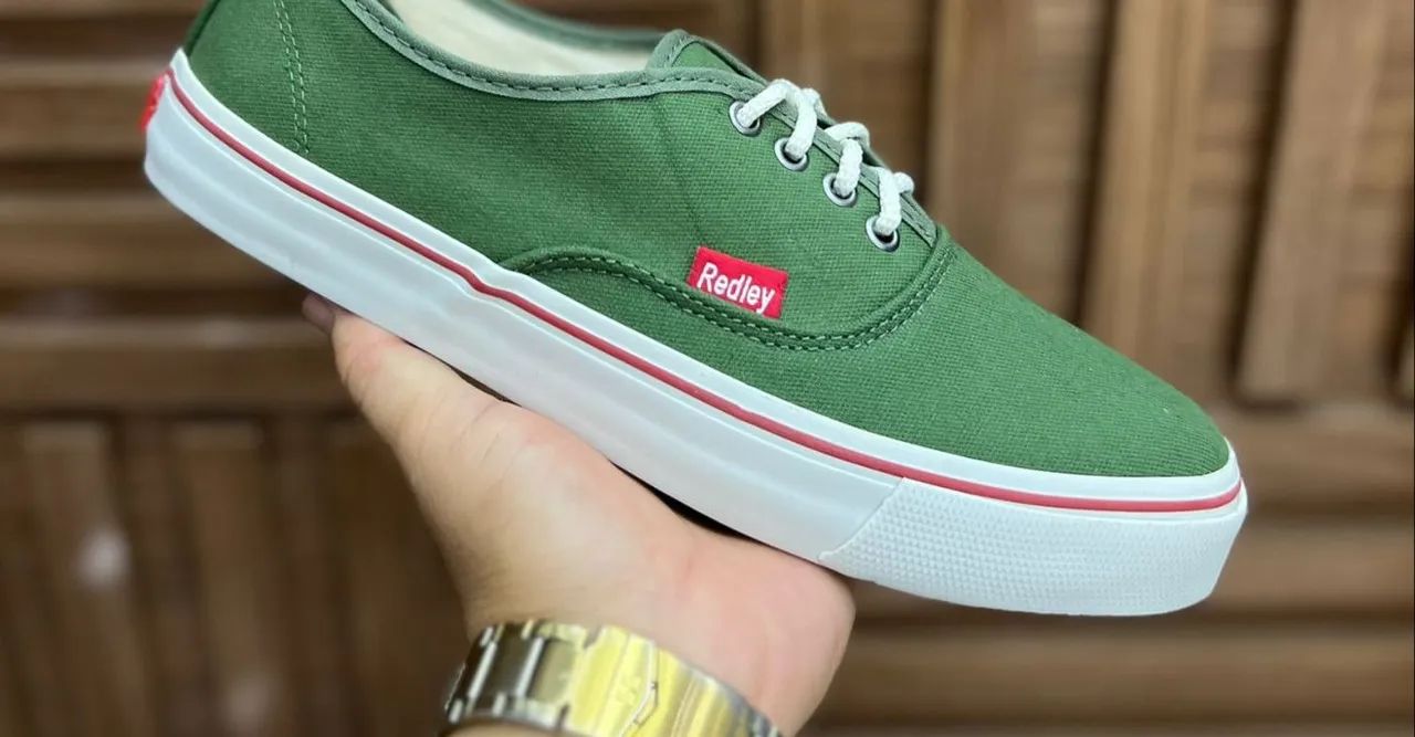 Tênis Redley Verde Masculino - Foto 2
