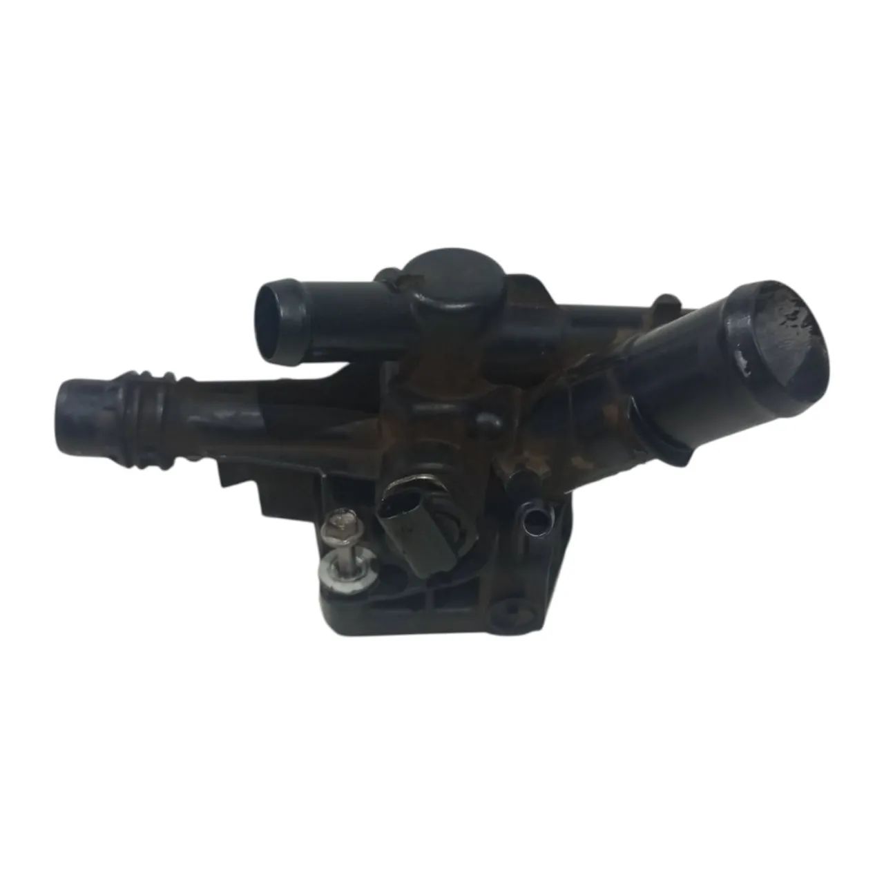 Carcaça Válvula Termostática Gm Ônix Tracker 1.0 688330893 - Foto 4