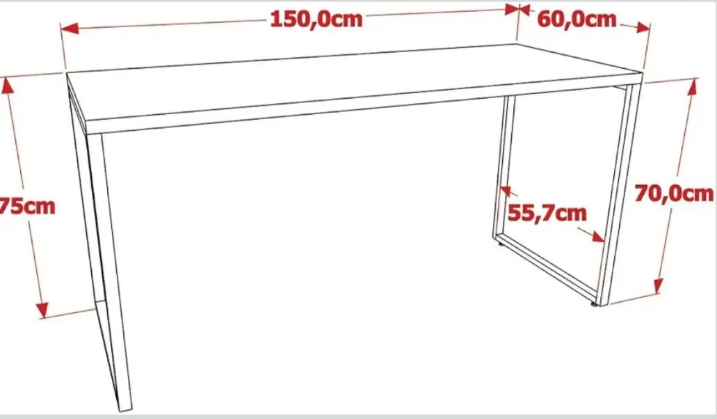 Mesa Kuadra 1.50cm - Foto 2