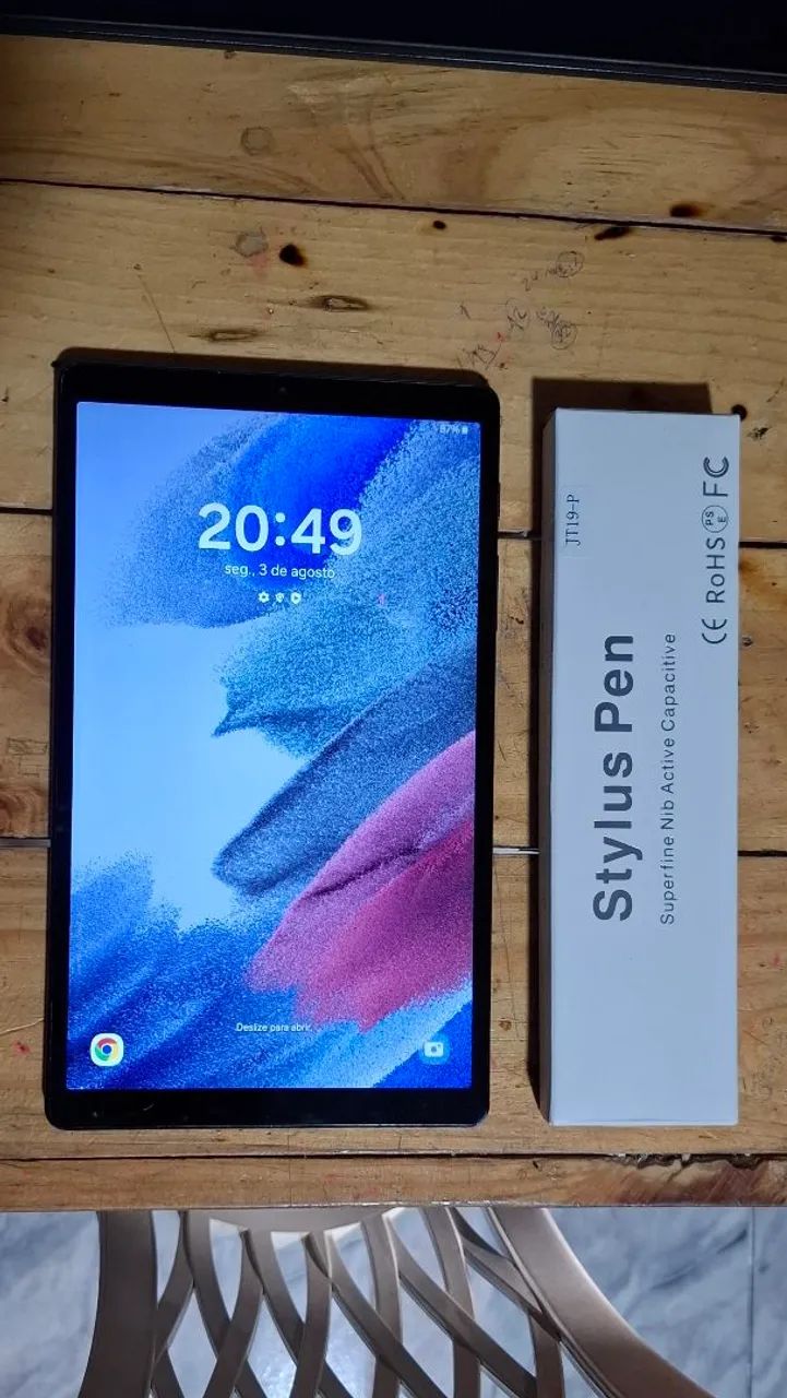 Galaxy Tablet A7 Lite + caneta Stylus Pen