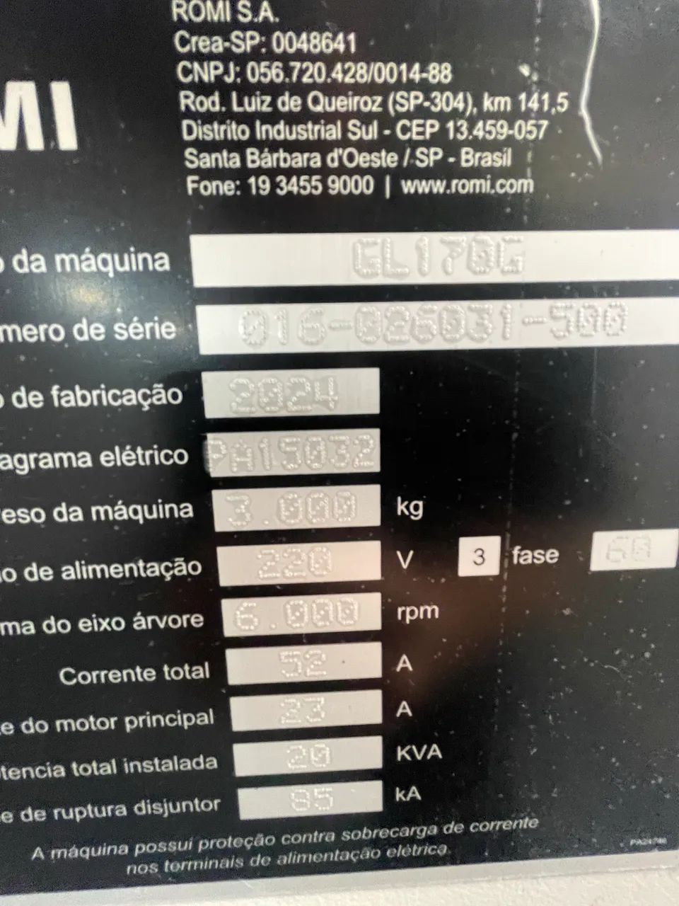 Centro de torneamento GL170g - Foto 4