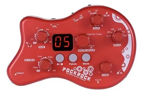 Pedaleira pock rock 