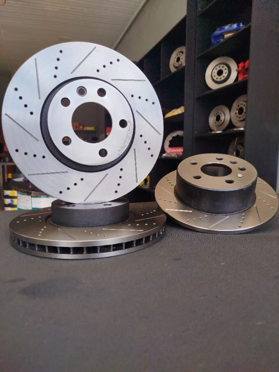 Kit discos frisados alta performance omega - Foto 2