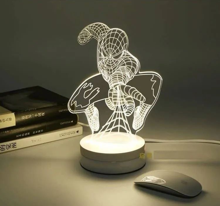 Iluminaria 3D homem aranha  - Foto 4