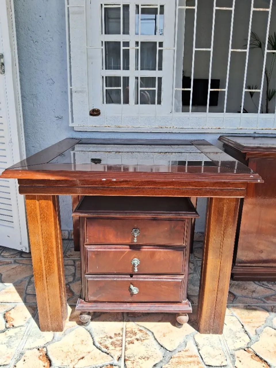 Kit mesa e armário  - Foto 2