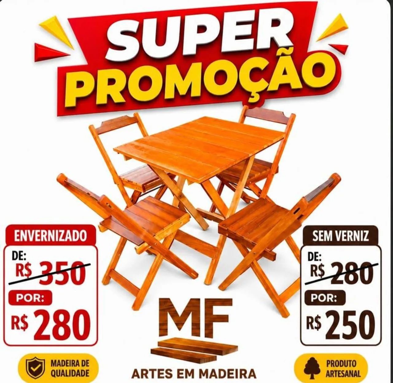 Jogos dobráveis na promoção 