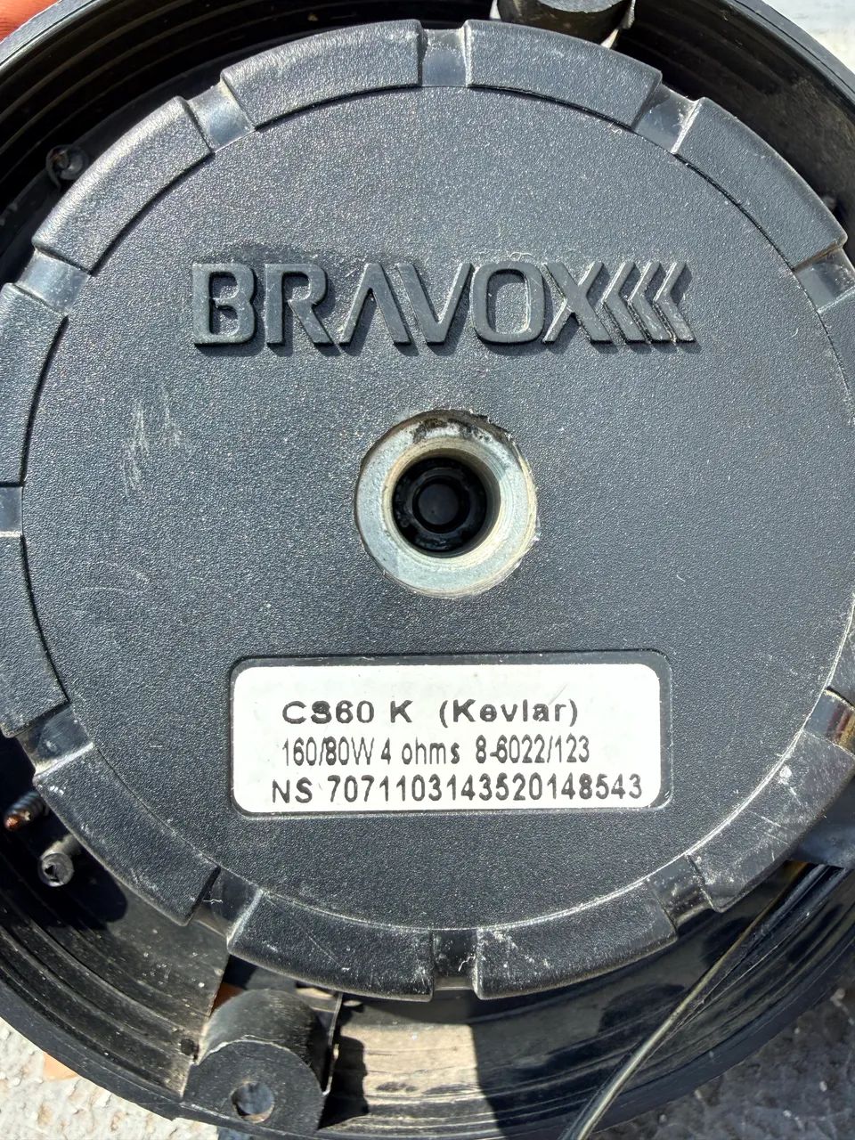 Kit 2 vias Bravox CS60 K 6 polegadas - Foto 3