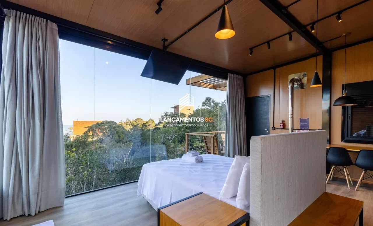 Cabana 100% mobiliada, condomínio de altitude em Anitápolis - Foto 4