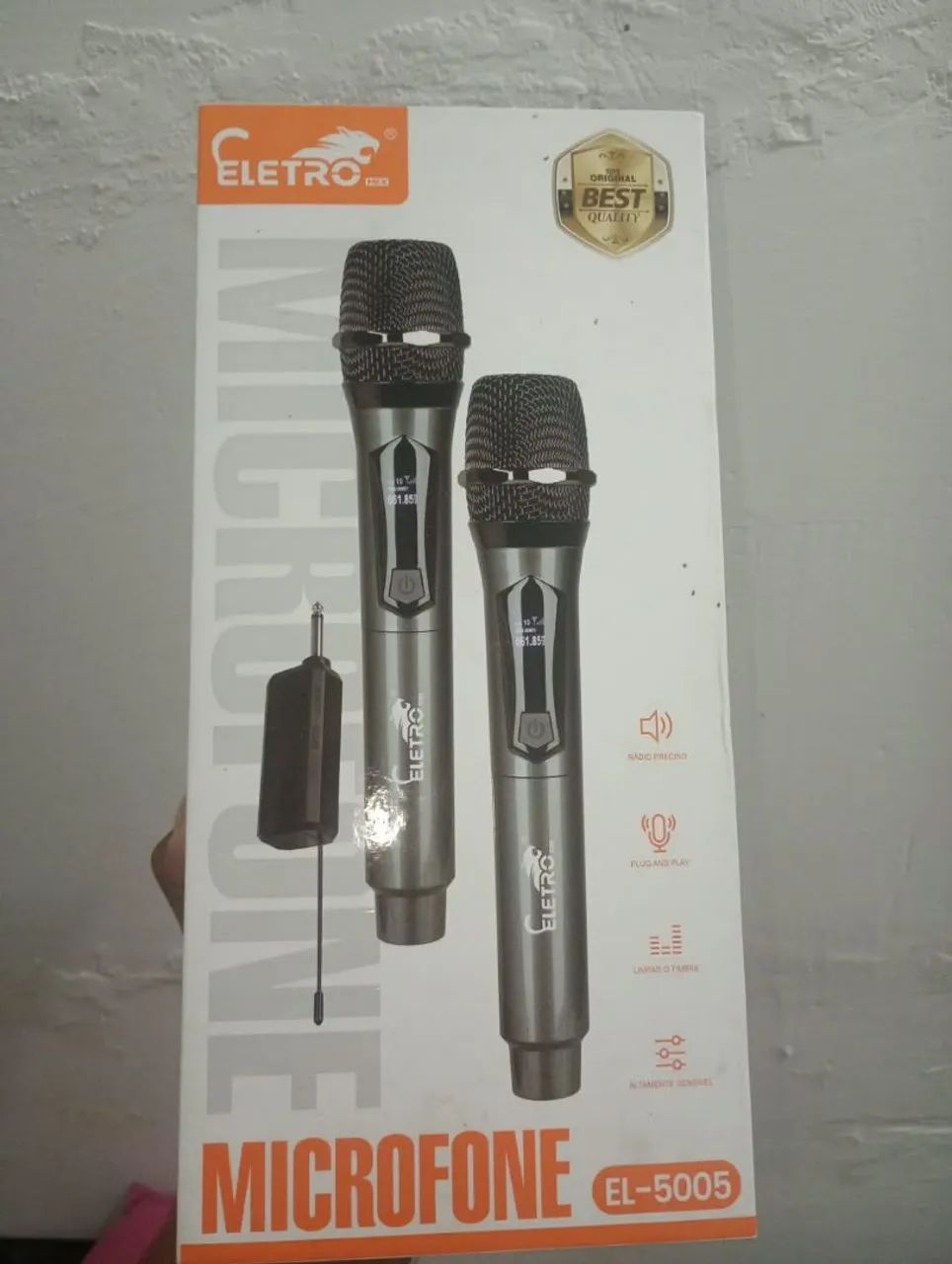 Microfone sem fio 