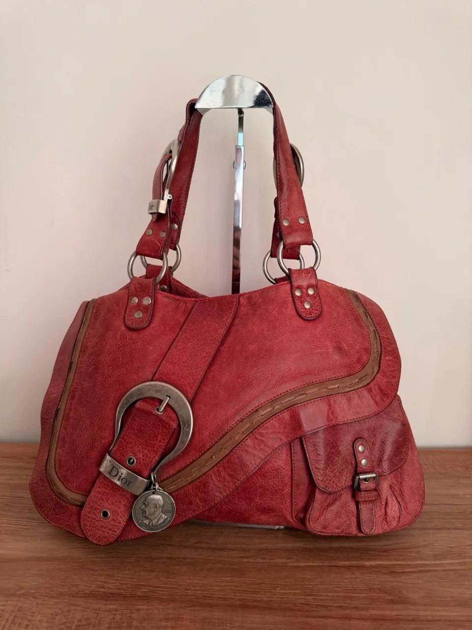 Bolsa vintage dior gaucho 