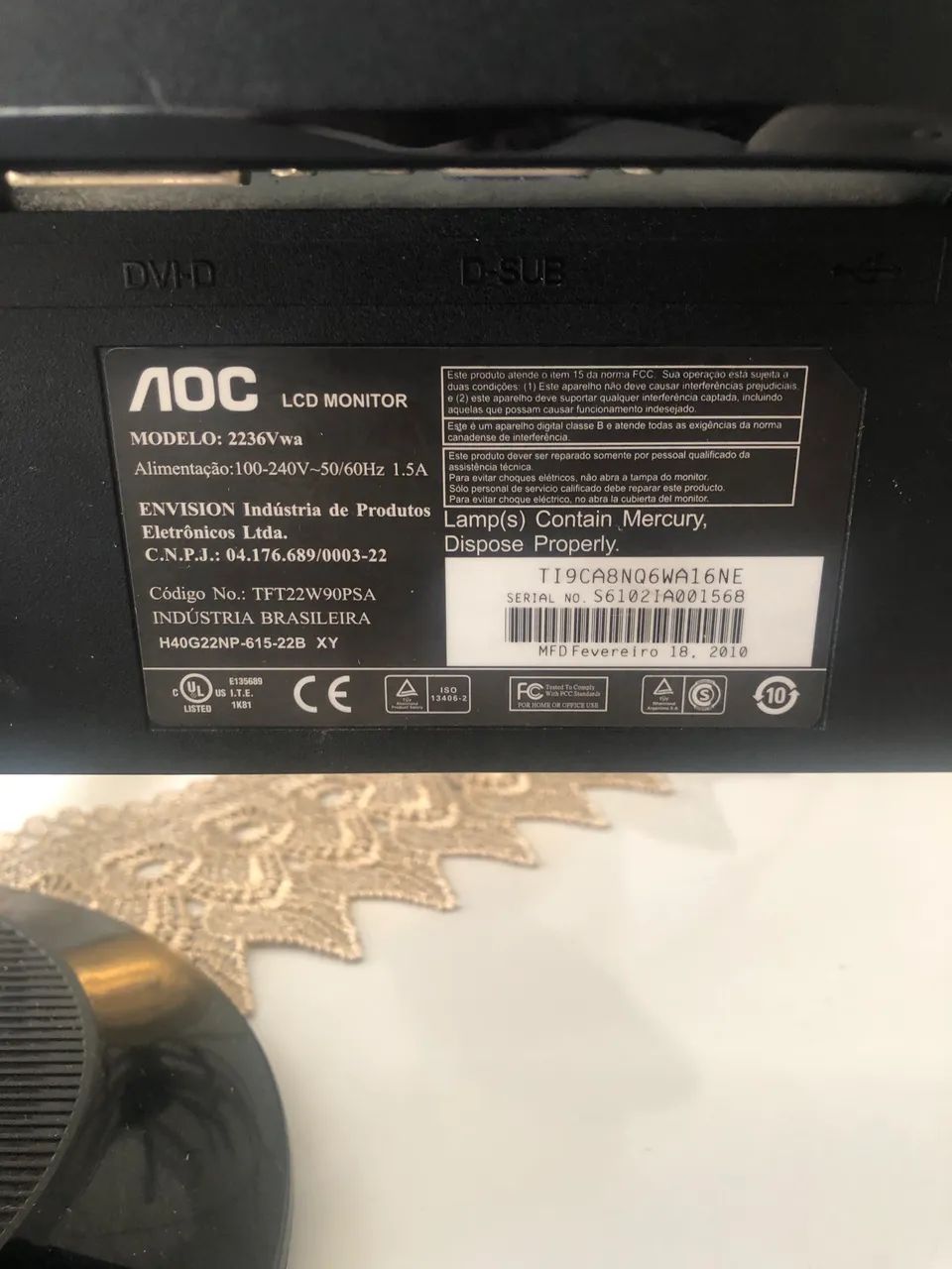 Monitor AOC  - Foto 5