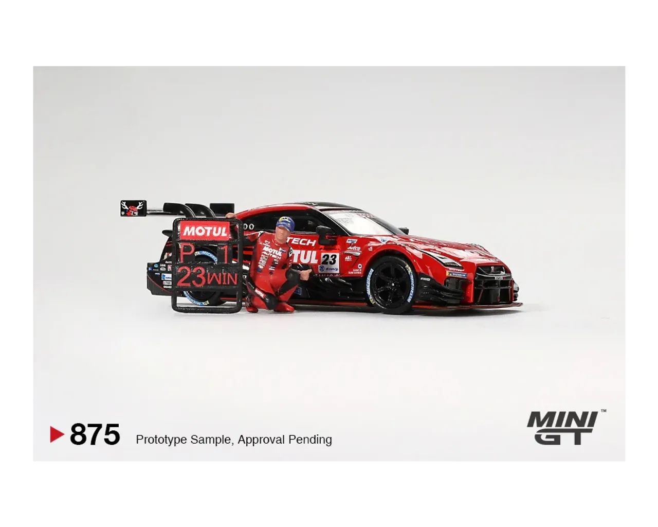Mini GT 875 Nissan GT-R NISMO #23 Motul - Hobbies e coleções