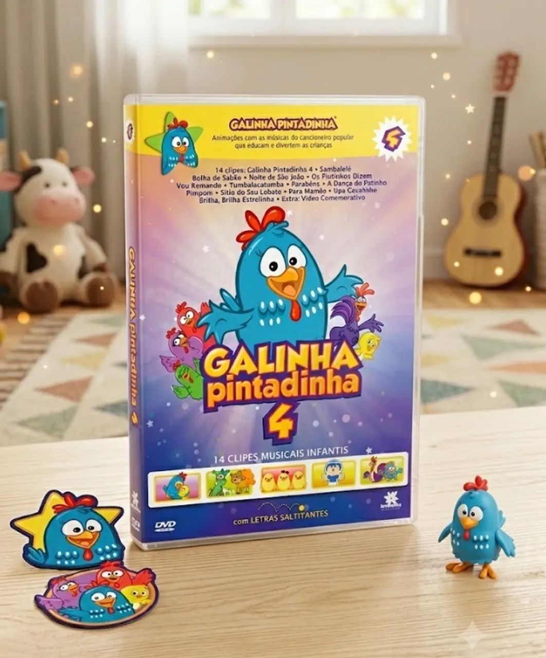 Dvd Galinha Pintadinha 4, Original E Lacrado