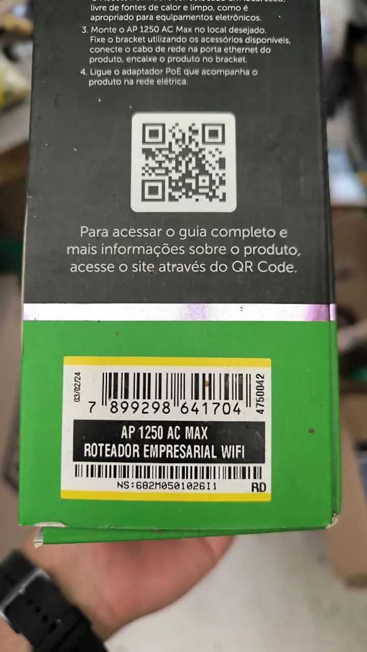 Roteador Intelbras empresarial 2 unidades