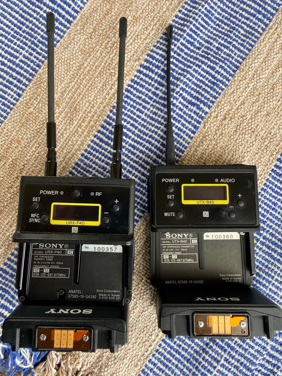 Microfone Lapela Sony B40 + URXP40 - Foto 3