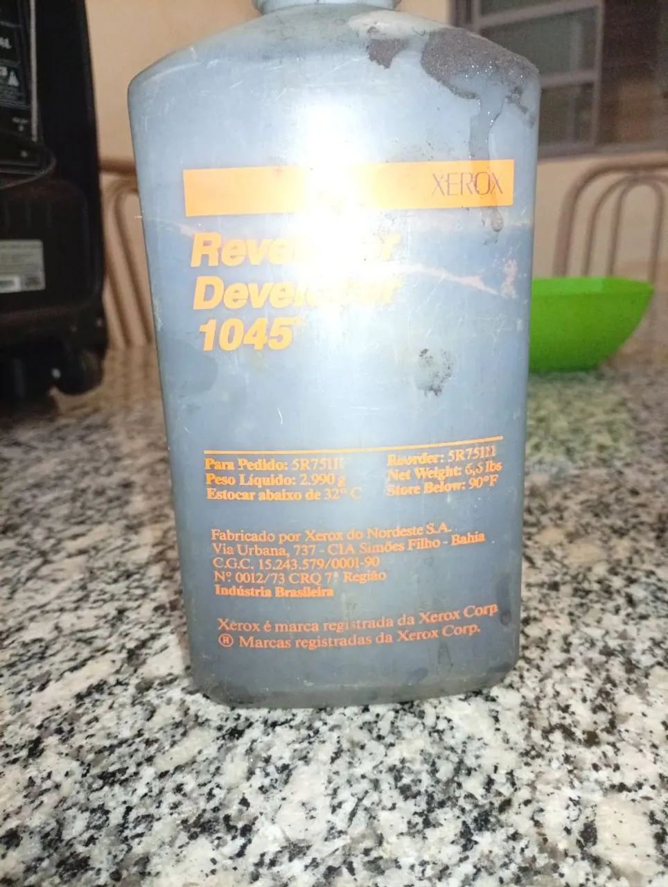 Po revelador impressora e máquinas xerox 1045 2,5kg - Foto 2