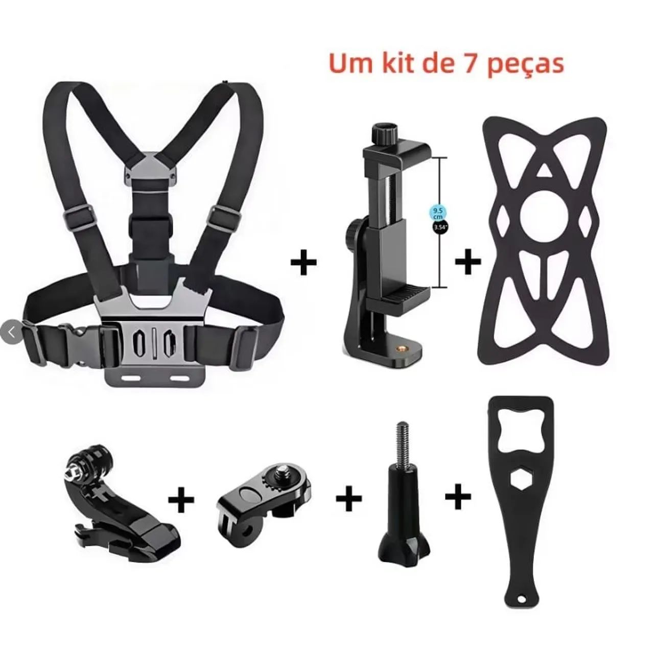 Suporte ajustável para smartphone 7 peças  - Foto 4
