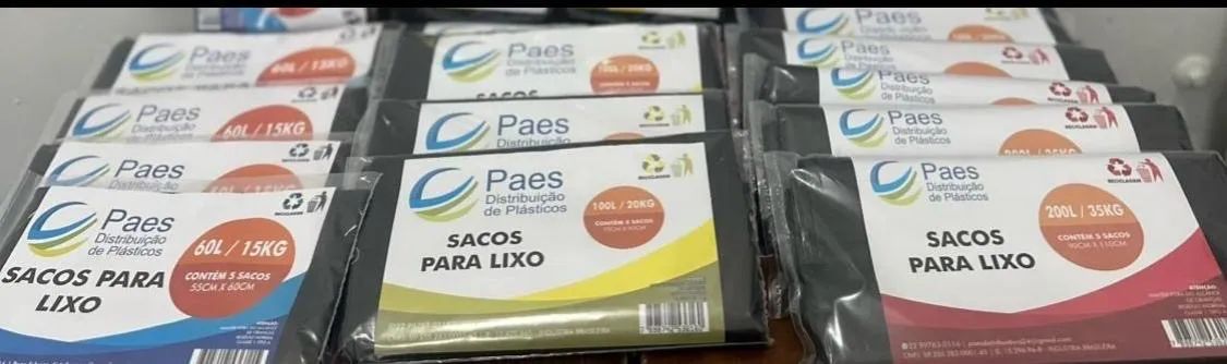 Sacos de lixo fracionados - Foto 3