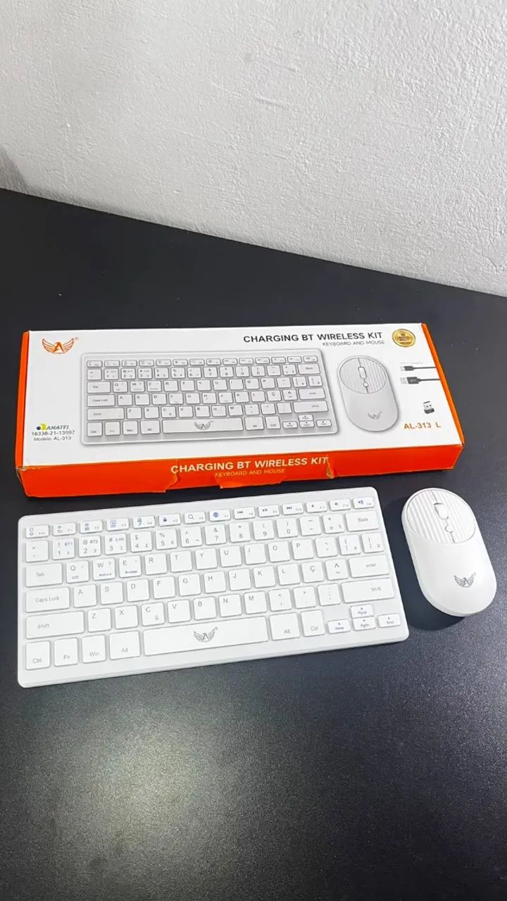 teclado e mouse sem fio - Foto 3