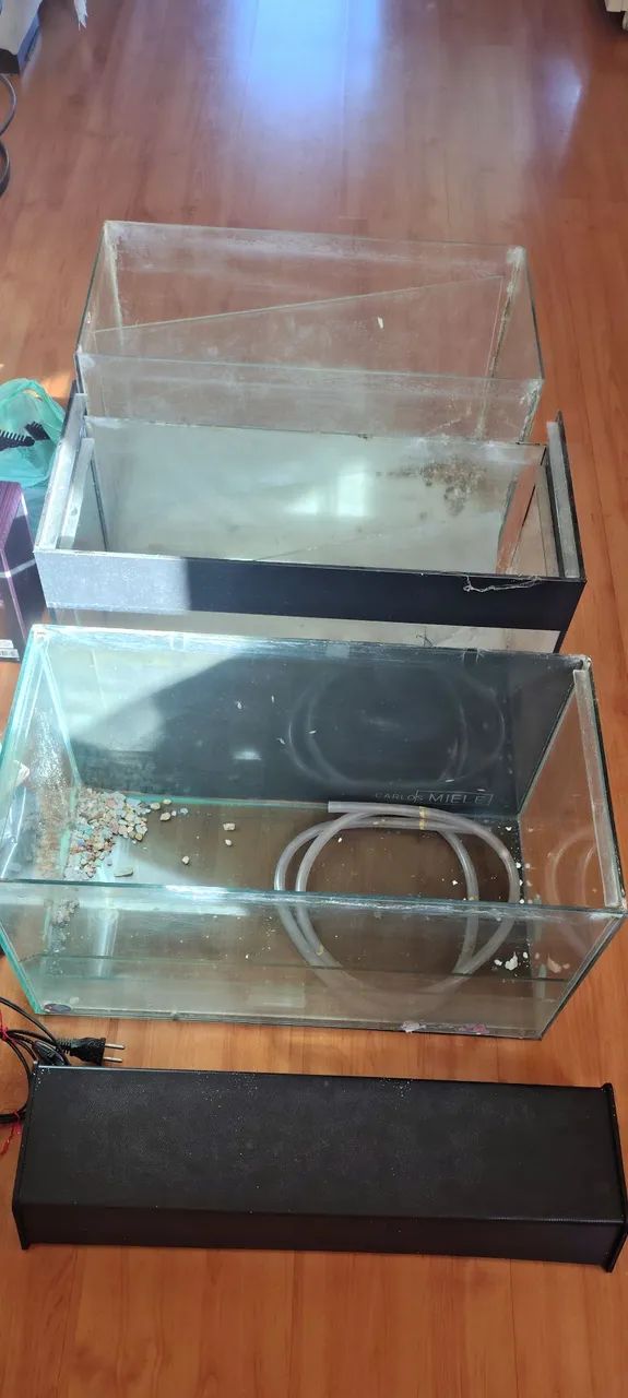 03 aquários 37 L