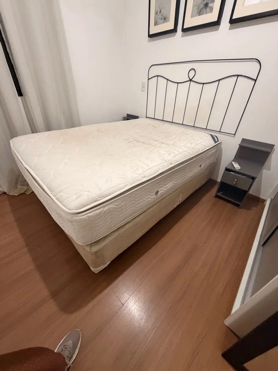 Cama box casal
