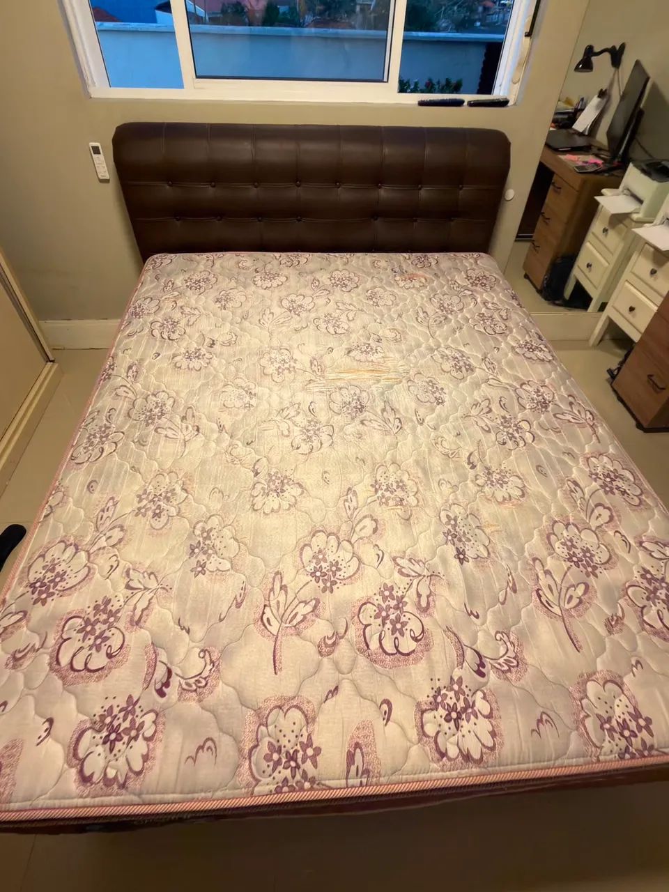 Cama e colchão Queen - Foto 4