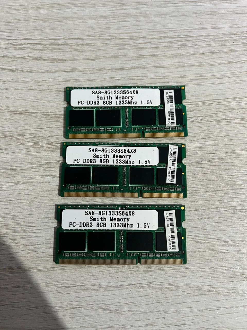 Memória ram 8gb Ddr3 notebook 
