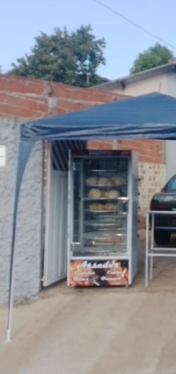 Máquina de frango assado 