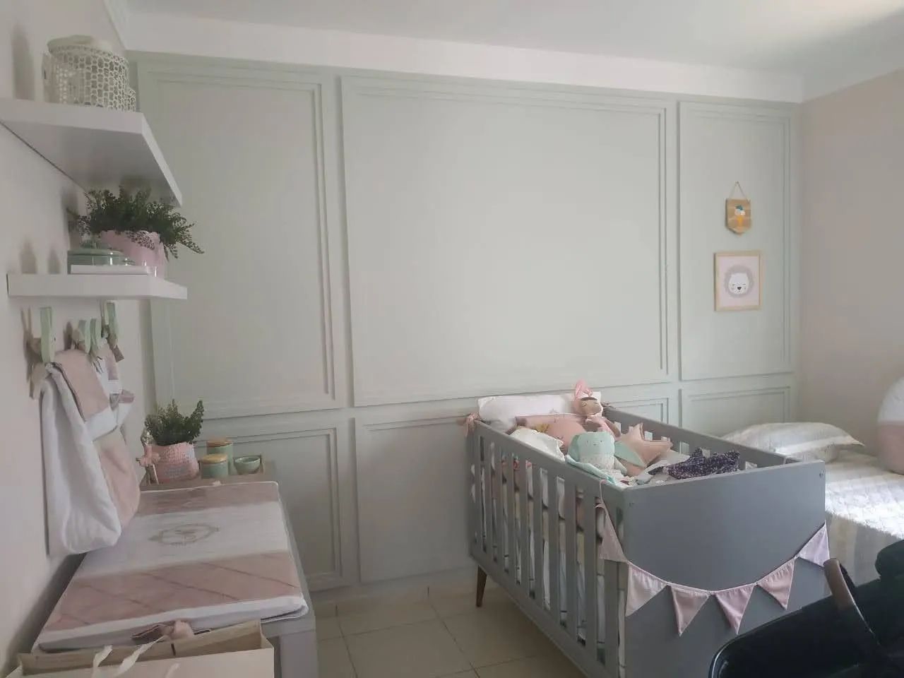 Guarda roupa, cômoda berço infantil  - Foto 4