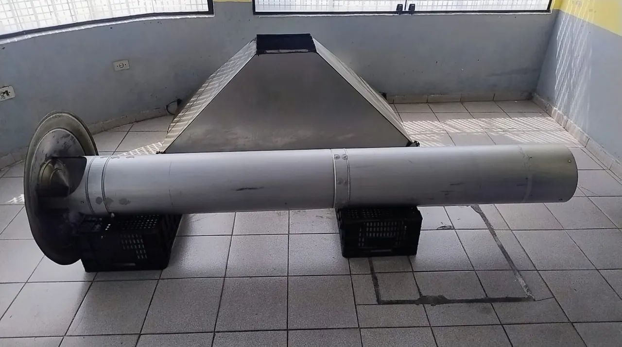 Coifa industrial em aço inox, em ótimo estado,  - Foto 2