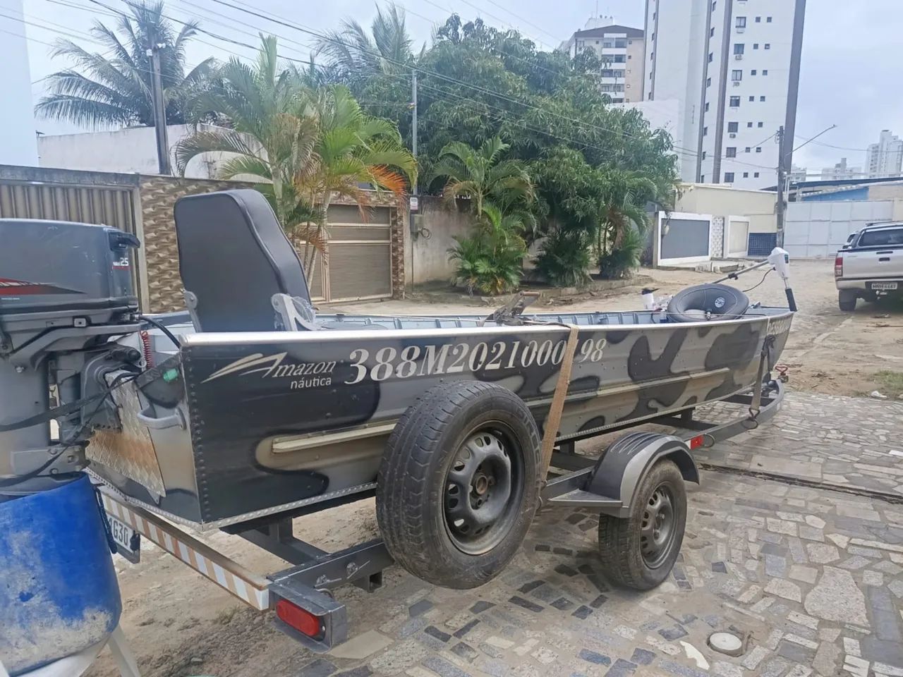 Barco de Alumínio Amazon