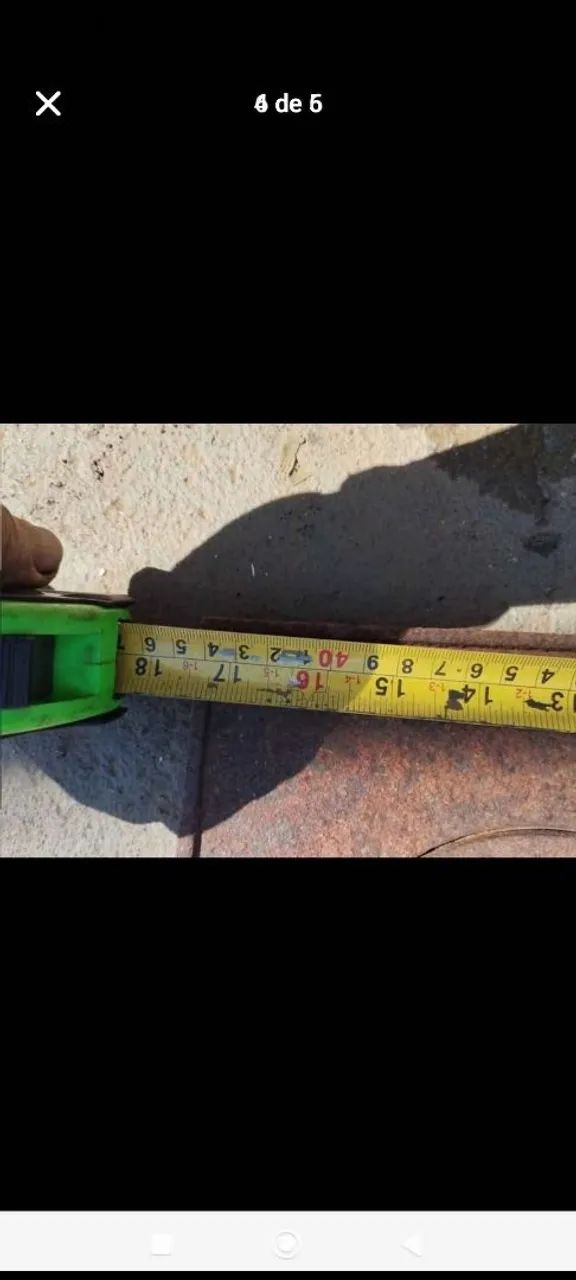 Chapa fogão a lenha 42x28 cm. - Foto 3