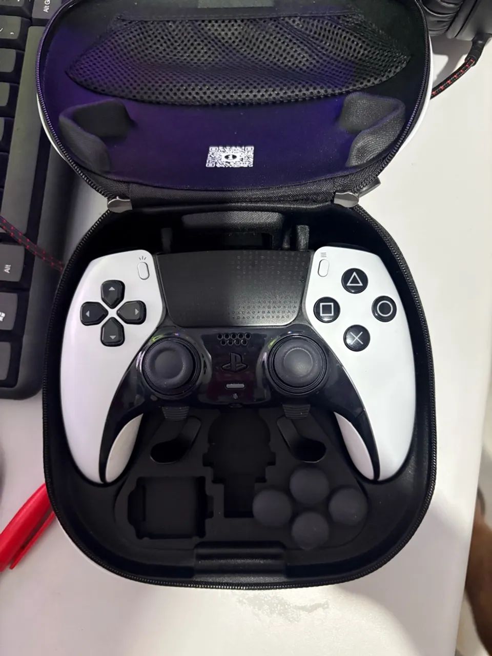 Controle PS5 DualSense Edge Original + Case - Foto 3