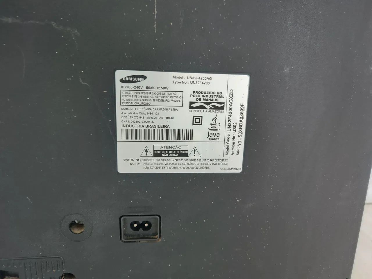 Vendo 2 tvs Samsung retirada de peças  - Foto 4