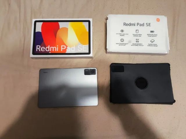 Tablet Xiaomi Redmi Pad SE 11" 4GB/128GB - Android 15, com caixa e capa - Foto 3